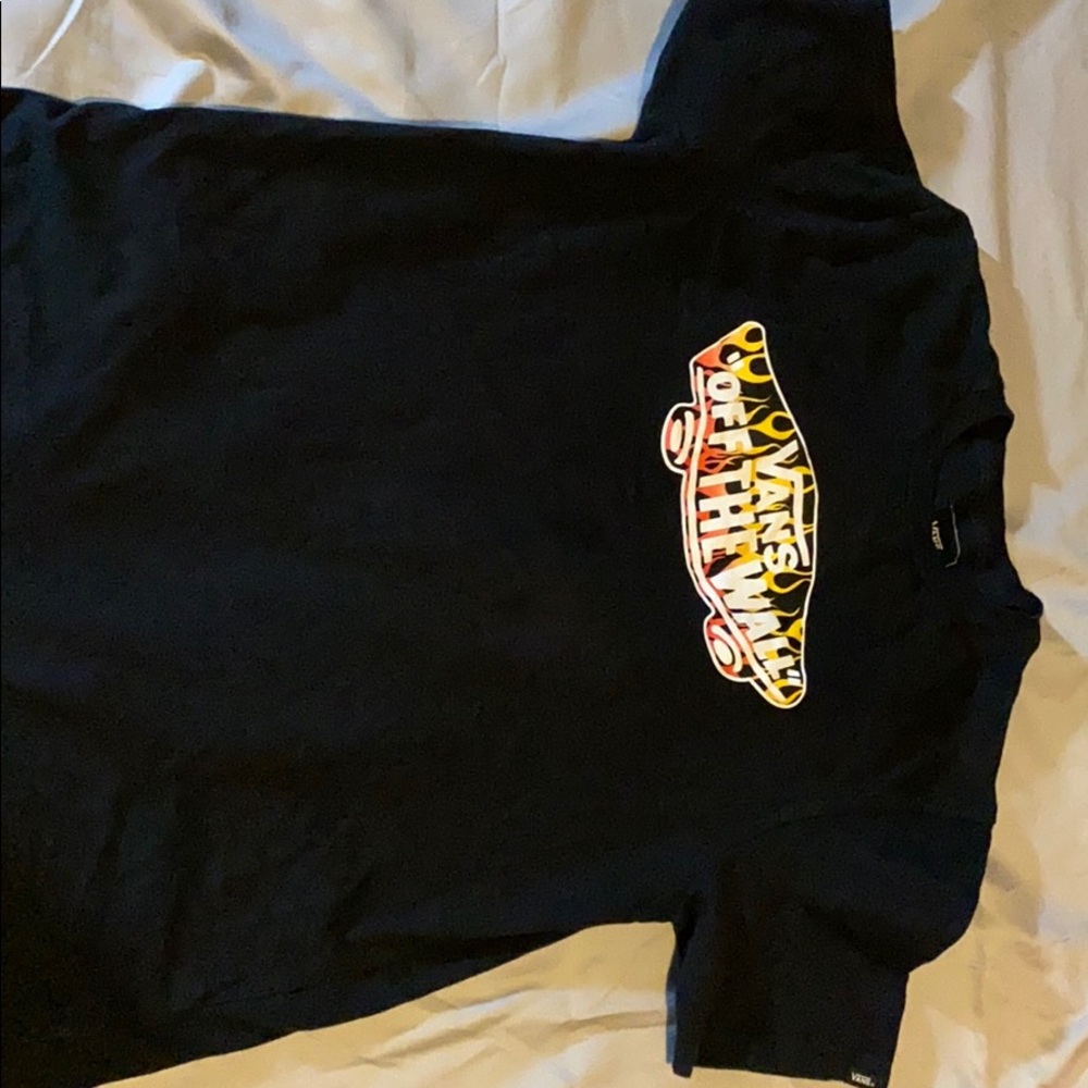 Vans off the wall black tee